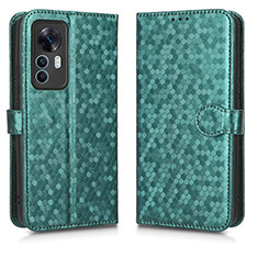 Leather Case Stands Flip Cover Holder C01X for Xiaomi Mi 12T Pro 5G Green