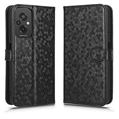 Leather Case Stands Flip Cover Holder C01X for Xiaomi Redmi 11 Prime 4G Black