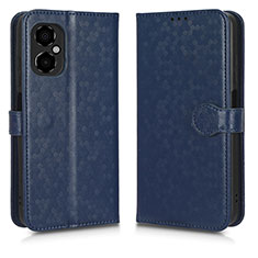 Leather Case Stands Flip Cover Holder C01X for Xiaomi Redmi Note 11R 5G Blue