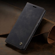 Leather Case Stands Flip Cover Holder C02S for Huawei P40 Black
