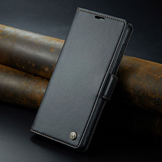 Leather Case Stands Flip Cover Holder C04S for Huawei Mate 60 Black