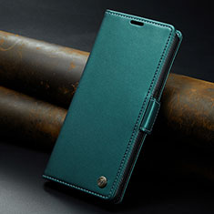 Leather Case Stands Flip Cover Holder C04S for Oppo Reno8 T 4G Green