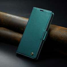 Leather Case Stands Flip Cover Holder C04S for Xiaomi Mi 13T Pro 5G Green