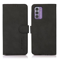 Leather Case Stands Flip Cover Holder D01Y for Nokia G310 5G Black