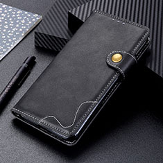 Leather Case Stands Flip Cover Holder DY01 for Motorola Moto Edge S 5G Black