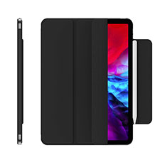 Leather Case Stands Flip Cover Holder for Apple iPad Pro 12.9 (2020) Black