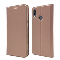 Leather Case Stands Flip Cover Holder for Asus Zenfone Max M2 ZB633KL Rose Gold