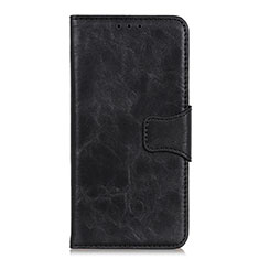 Leather Case Stands Flip Cover Holder for Huawei Honor 30S Black