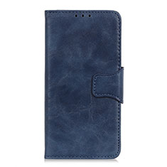 Leather Case Stands Flip Cover Holder for Huawei Honor 30S Blue