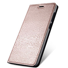 Leather Case Stands Flip Cover Holder for Huawei Honor 9 Lite Rose Gold