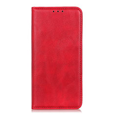 Leather Case Stands Flip Cover Holder for Huawei Mate 40 Lite 5G Red