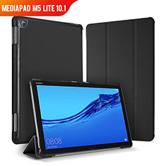 Leather Case Stands Flip Cover Holder for Huawei MediaPad M5 Lite 10.1 Black