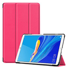 Leather Case Stands Flip Cover Holder for Huawei MediaPad M6 8.4 Hot Pink