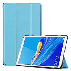 Leather Case Stands Flip Cover Holder for Huawei MediaPad M6 8.4 Sky Blue