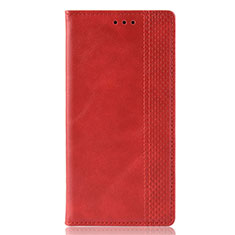 Leather Case Stands Flip Cover Holder for Huawei Nova Lite 3 Plus Red