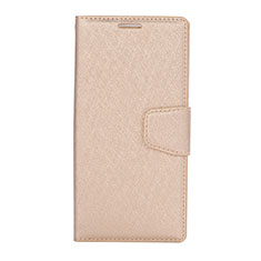 Leather Case Stands Flip Cover Holder for Huawei P20 Lite Gold