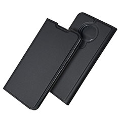 Leather Case Stands Flip Cover Holder for Nokia 6.2 Black