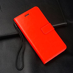 Leather Case Stands Flip Cover Holder for Oppo Reno Ace Red