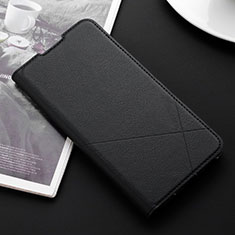 Leather Case Stands Flip Cover Holder for Oppo Reno2 Black
