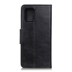 Leather Case Stands Flip Cover Holder for Samsung Galaxy A91 Black