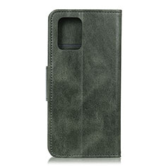 Leather Case Stands Flip Cover Holder for Samsung Galaxy M80S Green