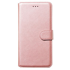 Leather Case Stands Flip Cover Holder for Samsung Galaxy S20 Rose Gold