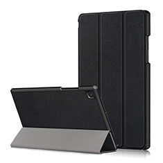 Leather Case Stands Flip Cover Holder for Samsung Galaxy Tab A7 4G 10.4 SM-T505 Black