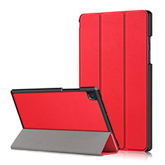 Leather Case Stands Flip Cover Holder for Samsung Galaxy Tab A7 Wi-Fi 10.4 SM-T500 Red