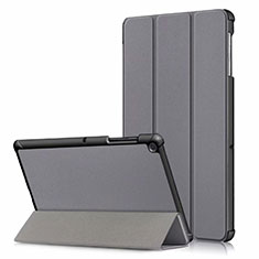 Leather Case Stands Flip Cover Holder for Samsung Galaxy Tab S5e Wi-Fi 10.5 SM-T720 Gray