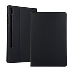 Leather Case Stands Flip Cover Holder for Samsung Galaxy Tab S6 10.5 SM-T860 Black