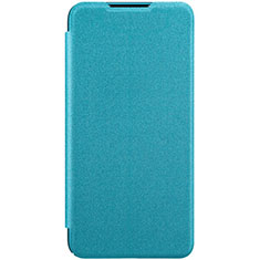 Leather Case Stands Flip Cover Holder for Xiaomi CC9e Sky Blue