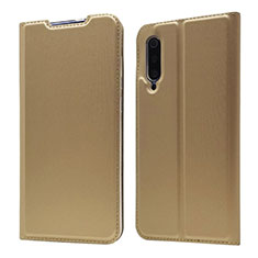 Leather Case Stands Flip Cover Holder for Xiaomi Mi 9 Lite Gold
