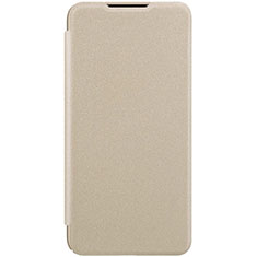 Leather Case Stands Flip Cover Holder for Xiaomi Mi A3 Gold