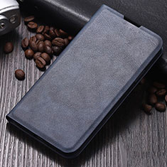 Leather Case Stands Flip Cover Holder for Xiaomi Mi Note 10 Pro Blue