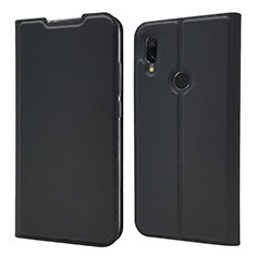 Leather Case Stands Flip Cover Holder for Xiaomi Redmi 7 Black