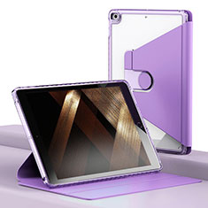 Leather Case Stands Flip Cover Holder H01 for Apple iPad 10.2 (2020) Clove Purple