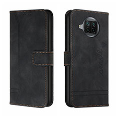 Leather Case Stands Flip Cover Holder H01X for Xiaomi Mi 10T Lite 5G Black