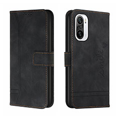 Leather Case Stands Flip Cover Holder H01X for Xiaomi Mi 11X Pro 5G Black