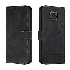 Leather Case Stands Flip Cover Holder H01X for Xiaomi Poco M2 Pro Black