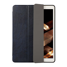 Leather Case Stands Flip Cover Holder H02 for Apple iPad 10.2 (2021) Blue