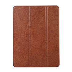 Leather Case Stands Flip Cover Holder H02 for Apple iPad Air 3 Brown