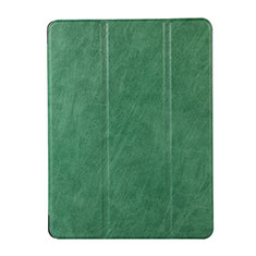 Leather Case Stands Flip Cover Holder H02 for Apple iPad Mini 4 Green