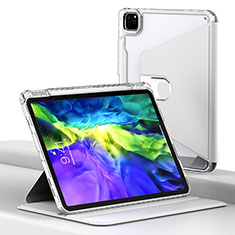 Leather Case Stands Flip Cover Holder H02 for Apple iPad Pro 11 (2020) White