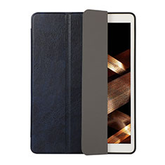 Leather Case Stands Flip Cover Holder H02 for Apple New iPad 9.7 (2017) Blue