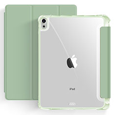 Leather Case Stands Flip Cover Holder H03 for Apple iPad Air 4 10.9 (2020) Green