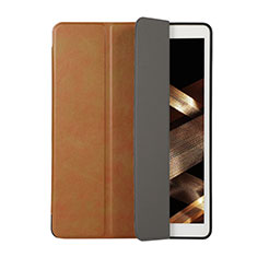 Leather Case Stands Flip Cover Holder H03 for Apple iPad Mini 6 Brown