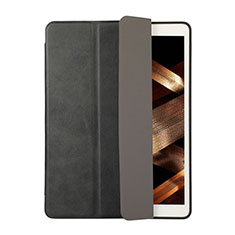 Leather Case Stands Flip Cover Holder H03 for Apple New iPad 9.7 (2017) Black