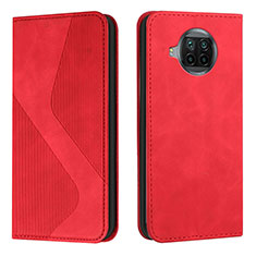 Leather Case Stands Flip Cover Holder H03X for Xiaomi Mi 10T Lite 5G Red