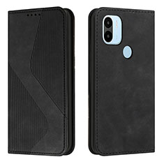 Leather Case Stands Flip Cover Holder H03X for Xiaomi Redmi A1 Plus Black