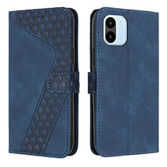 Leather Case Stands Flip Cover Holder H04X for Xiaomi Redmi A1 Blue